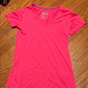 Pink Nike Dry fit shirt
